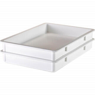 Лоток Cambro DB18263P бел.CH (размер: наружный - 46х66х7,6см, внутренний - 40,6х60,9см)